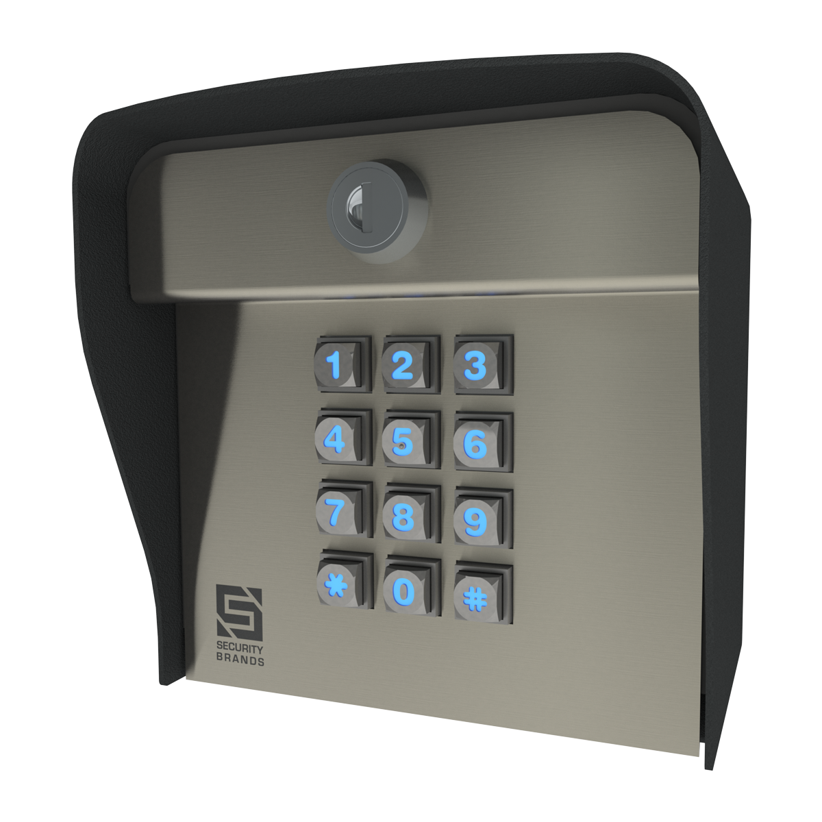 Advantage ONE - 1,000-Code Keypad with Smart LEDs - Post Mount