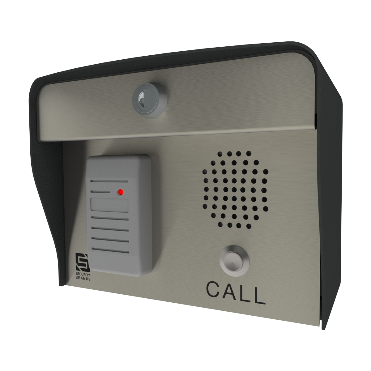 Edge E2 HID + Intercom - Smart Card Reader with HID Proximity Reader and Intercom