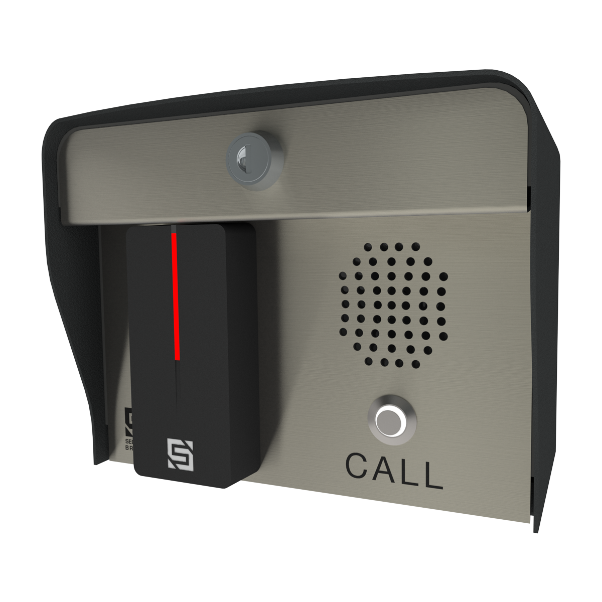 Edge E2 SecurePass + Intercom - Smart Card Reader with SecurePass Proximity Reader and Intercom