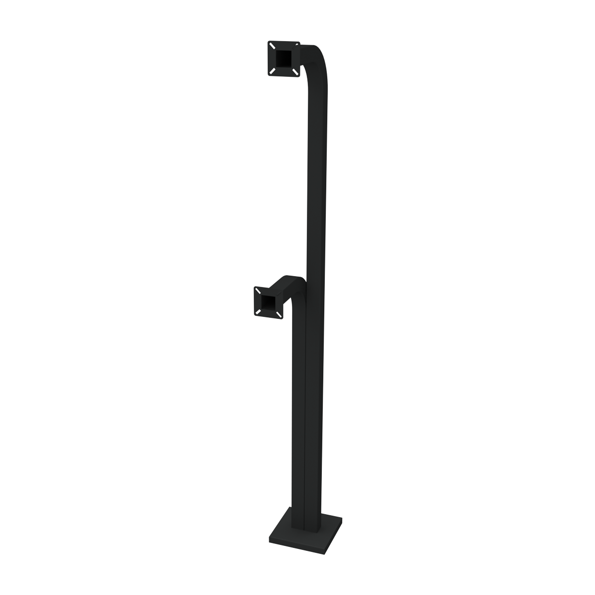 Pedestal - Pad Mount - Dual Height (40- and 69-inch) - Steel