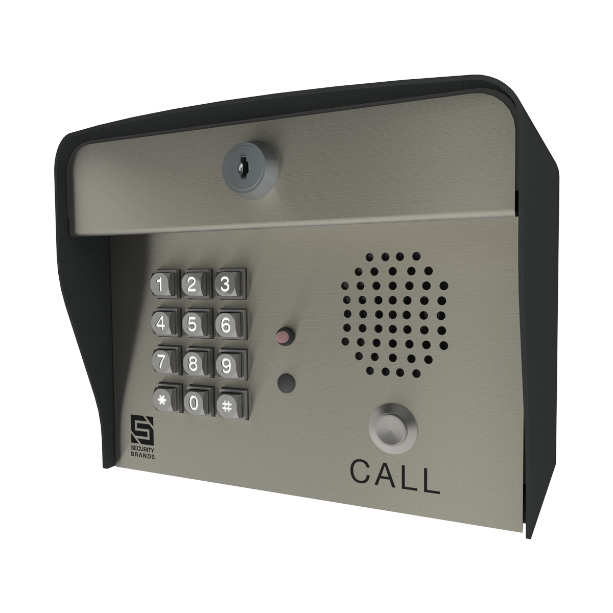 RemotePro KP - Wiegand-Output Keypad with Intercom - Post Mount