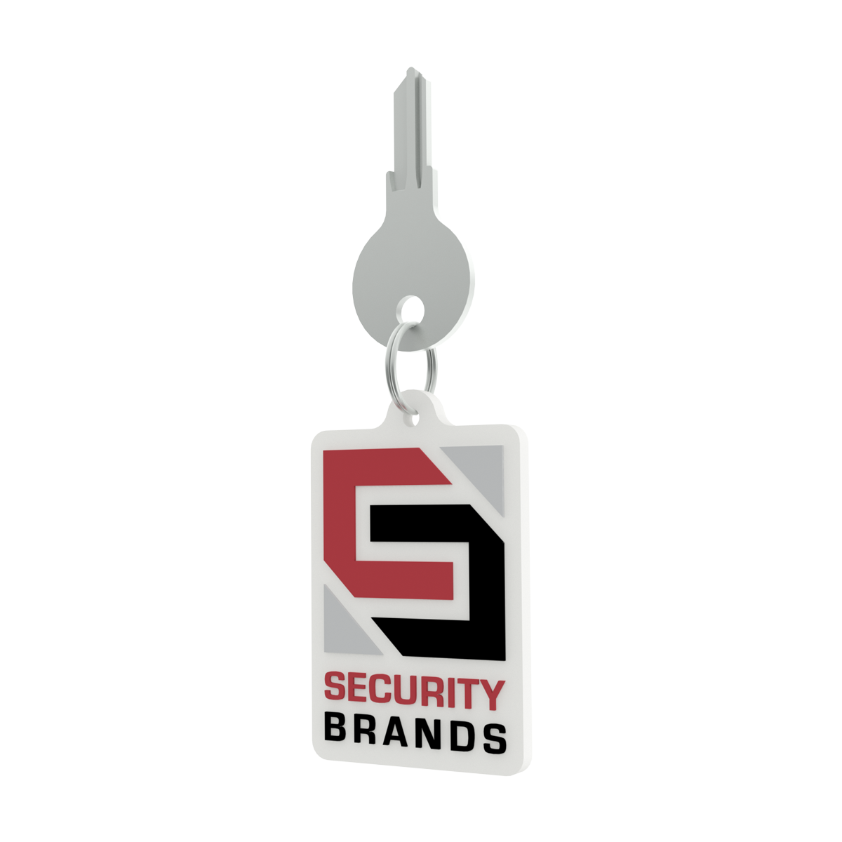 Key with Logo Keychain