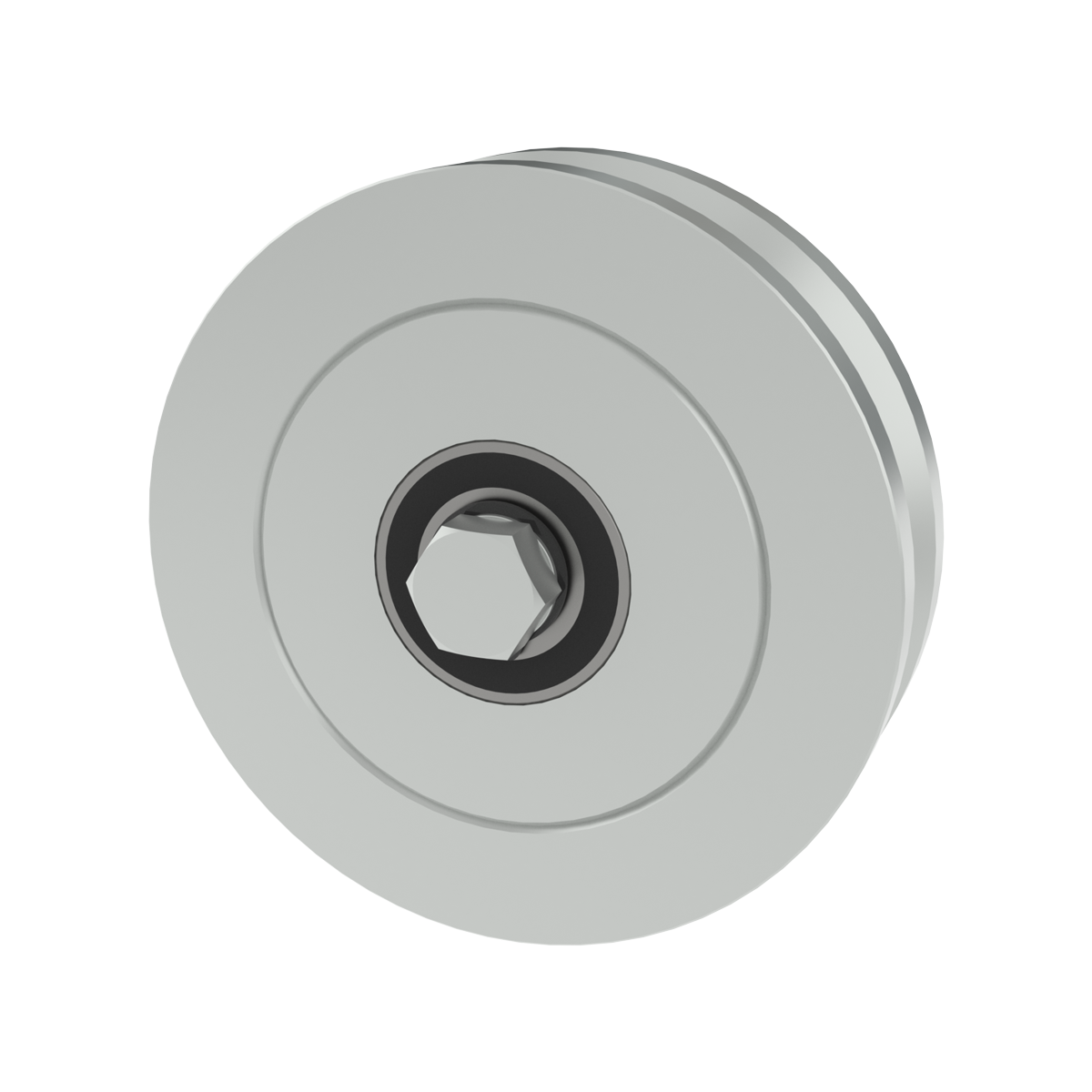 6-inch V-Groove Wheel